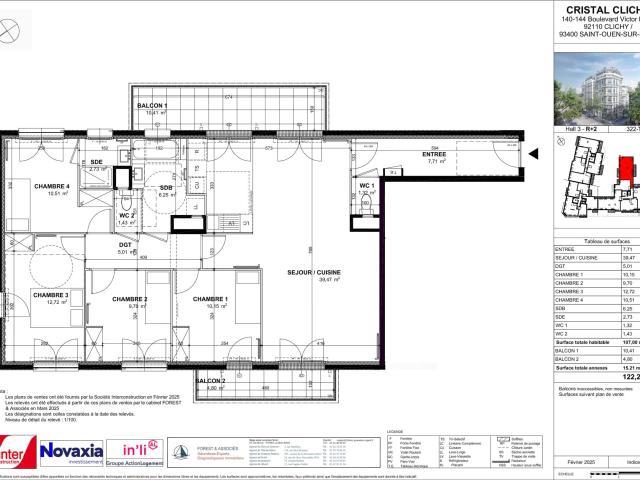Appartement location à Clichy, Hauts-de-Seine