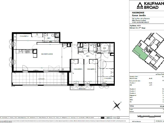 Appartement location à La Duranne, Aix-en-Provence