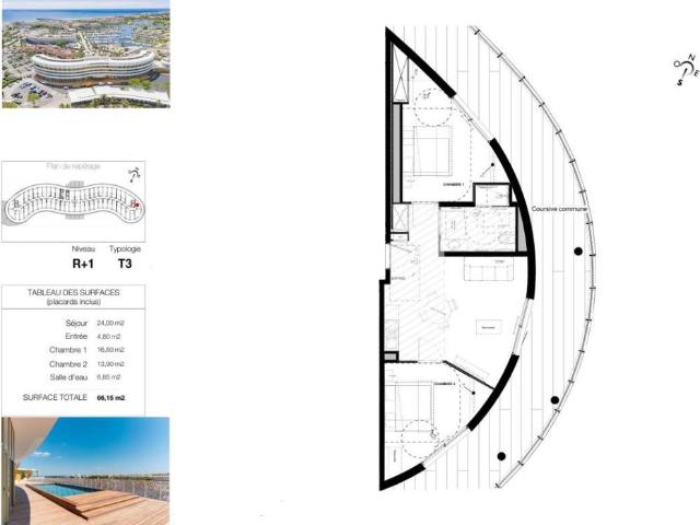 Appartement vente à Cap d'Agde, Agde