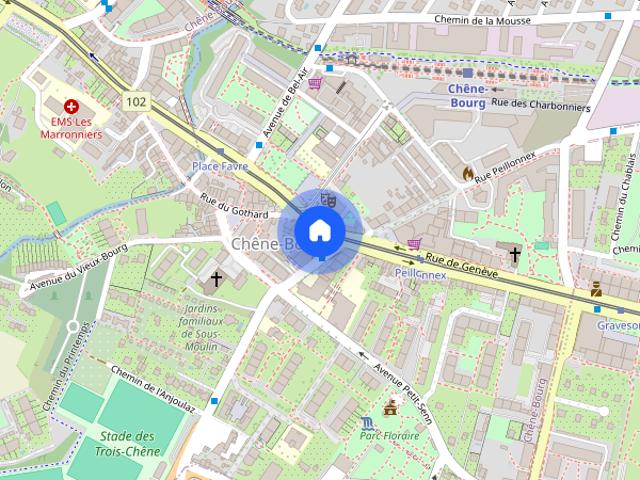 Apartment mieten in Chêne-Bourg