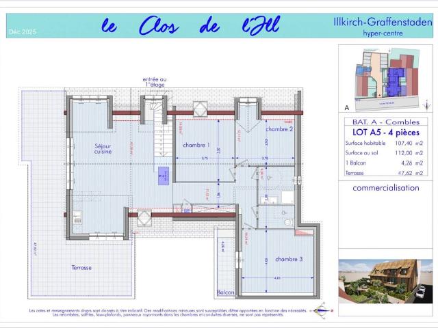 Appartement vente à Strasbourg, Illkirch-graffenstaden