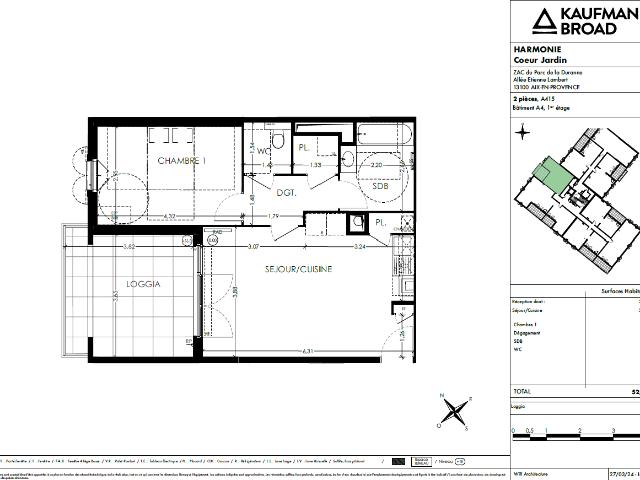 Appartement location à La Duranne, Aix-en-Provence
