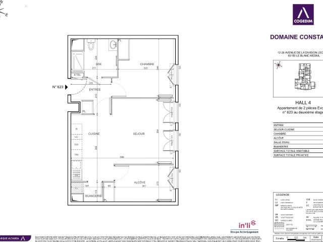 Appartement location à Le Blanc-Mesnil, Seine-Saint-Denis