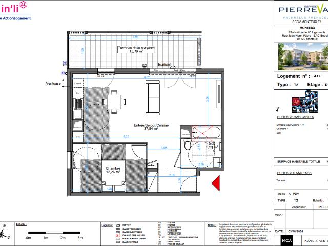 Appartement location à Zac Beaulieu, Monteux