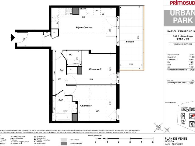 Appartement location à Les Olives, Marseille