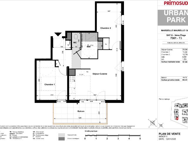 Appartement location à Les Olives, Marseille