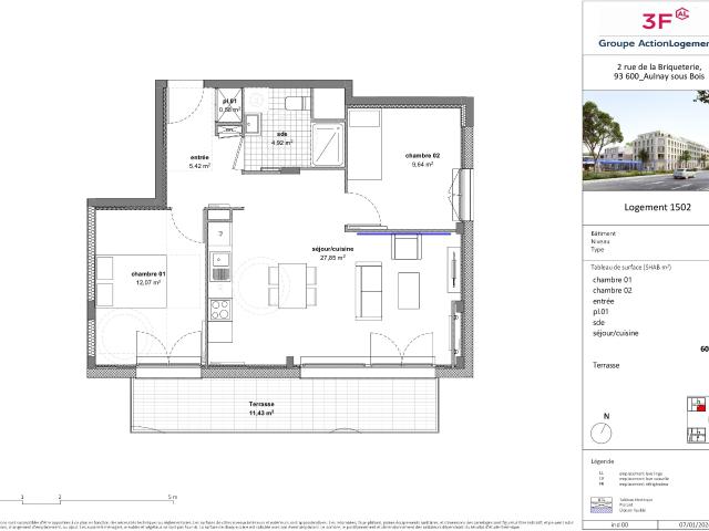 Appartement location à Le Raincy, Aulnay-sous-bois