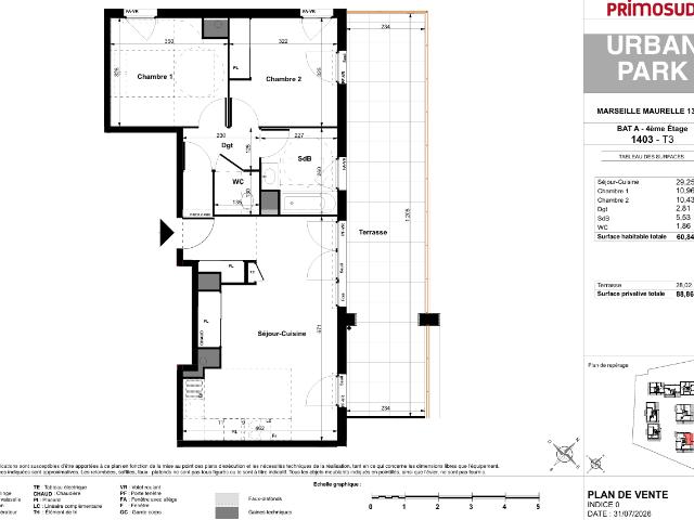 Appartement location à Les Olives, Marseille