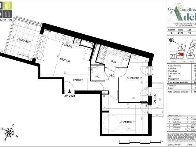 Appartement location à Centre Ville, Montfermeil