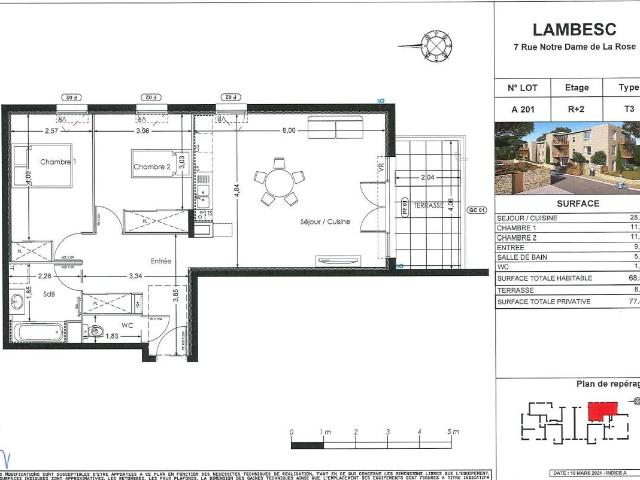 Appartement location à Lotissement Les Favettes, Lambesc