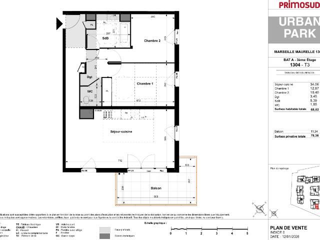 Appartement location à Les Olives, Marseille