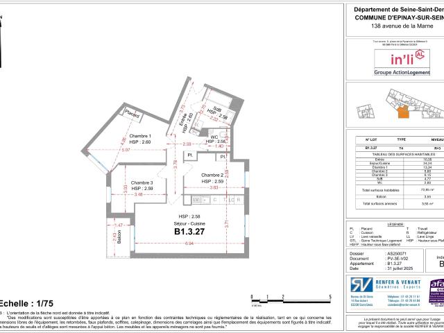 Appartement location à Saint-Denis, Epinay-sur-seine