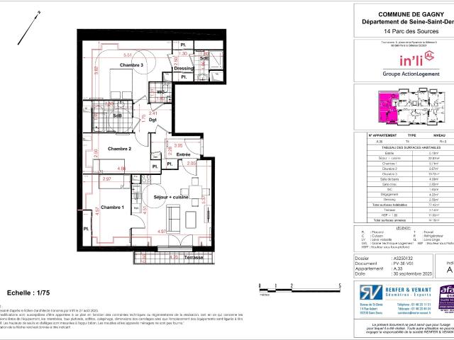 Appartement location à Centre Ville, Gagny