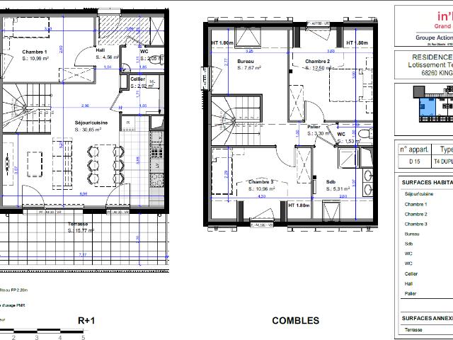 Appartement location à Kingersheim, Collectivité européenne d'Alsace