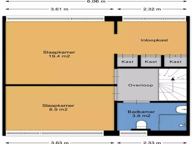 Appartement te huur in Vriezenveen, Overijssel