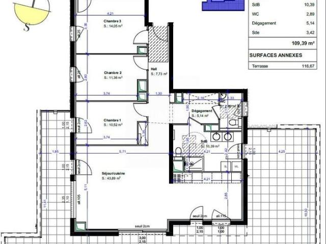 Appartement vente à Mulhouse, Pfastatt