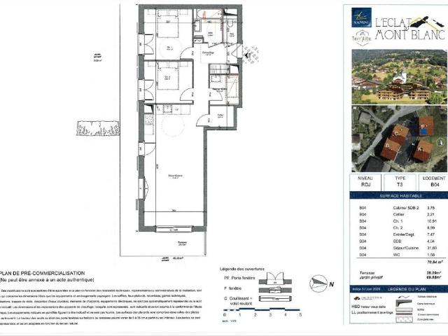 Appartement vente à Bonneville, Cordon