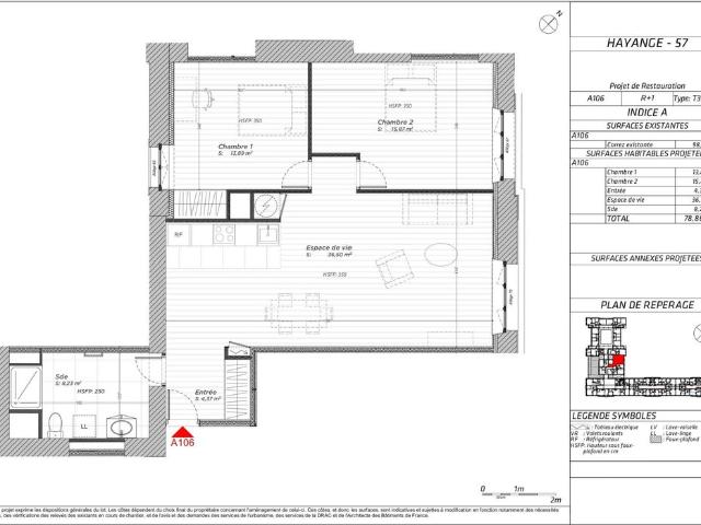 Appartement vente à Thionville, Hayange