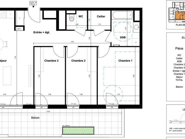 Appartement vente à Strasbourg, Collectivité européenne d'Alsace