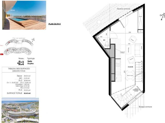 Appartement vente à Cap d'Agde, Agde