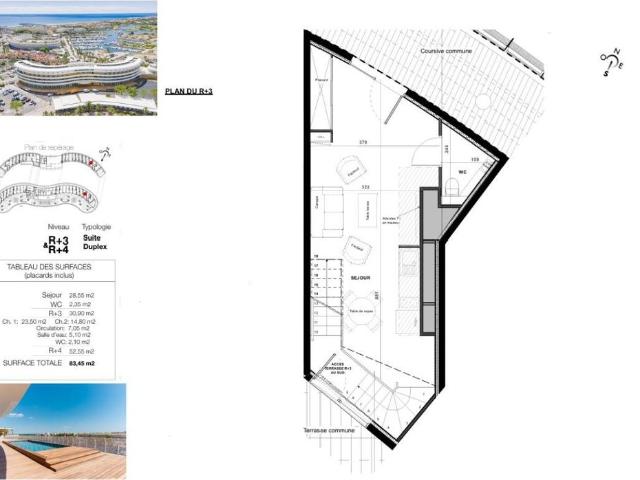 Appartement vente à Cap d'Agde, Agde