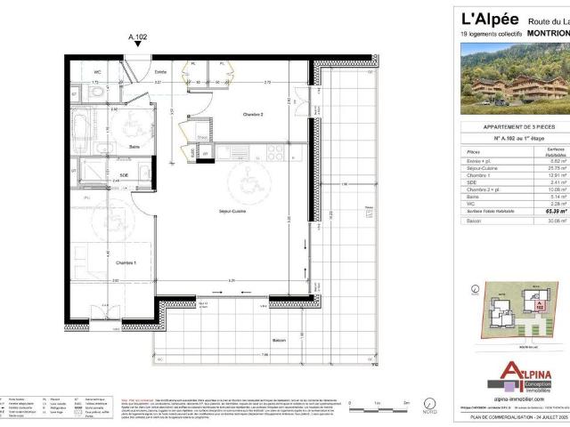 Appartement vente à Thonon-les-Bains, Montriond