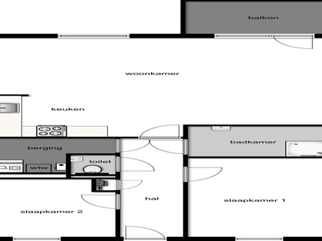 Appartement te huur in De Zuidlanden, Leeuwarden