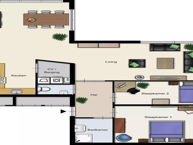 Appartement te huur in Bergen, Noord Brabant
