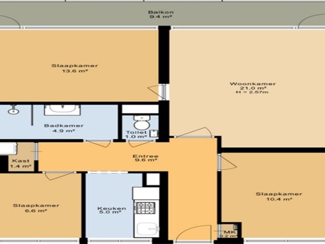 Appartement te huur in Nieuw-West, Amsterdam