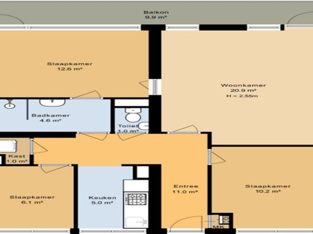 Appartement te huur in Nieuw-West, Amsterdam