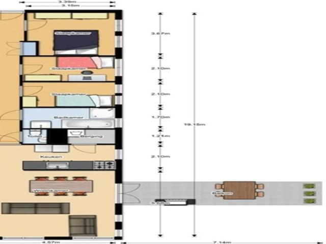 Appartement te huur in Nieuw-West, Amsterdam