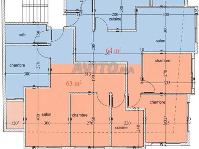 Appartement vente à El Ma, Gharb-Chrarda-Beni Hssen
