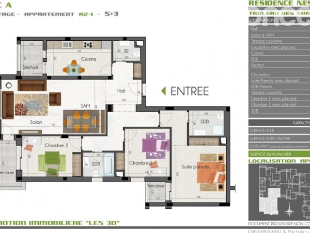 Appartement location