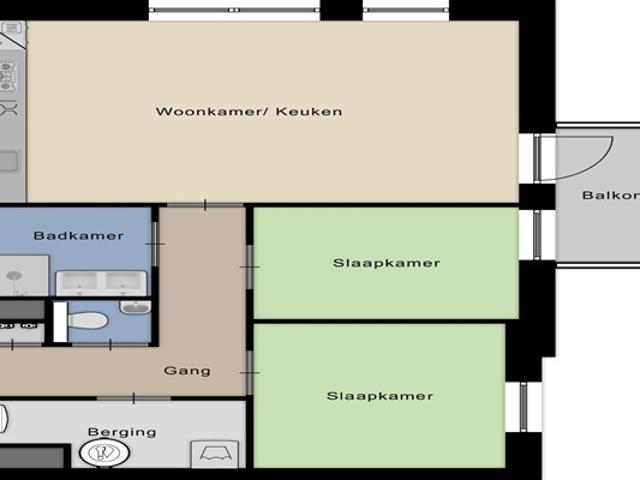Appartement te huur in Rivierenwijk, Deventer