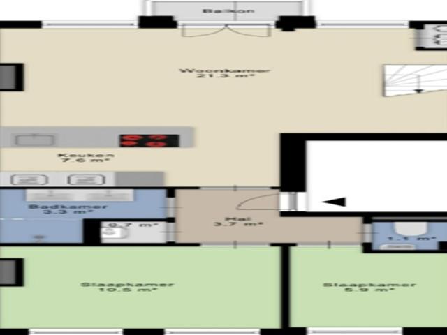 Appartement te huur in Oost, Amsterdam