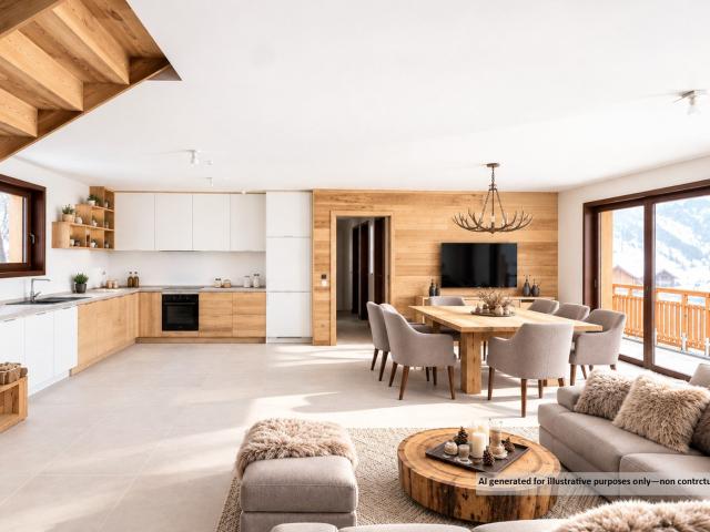 Appartement vente à Montaimont, Saint-François-Longchamp