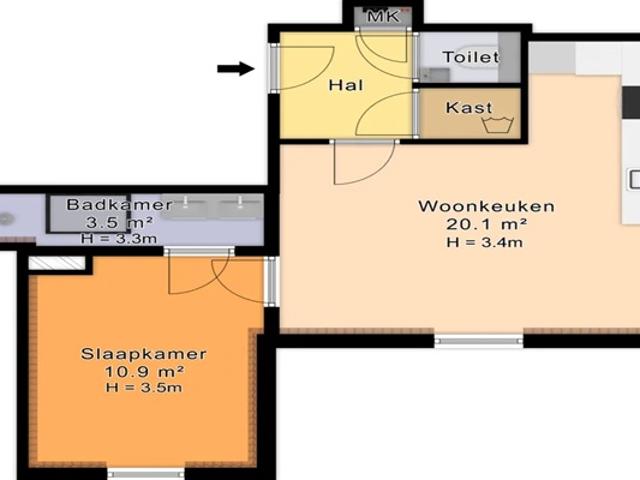 Appartement te huur in Scheveningen, Zuid Holland