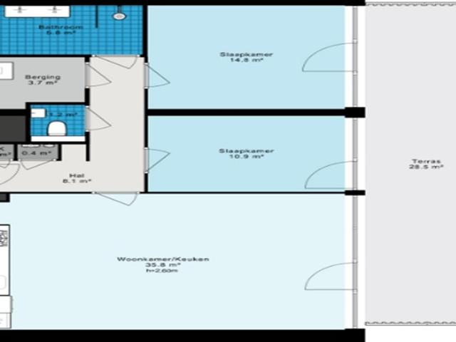 Appartement te huur in Noord, Amsterdam