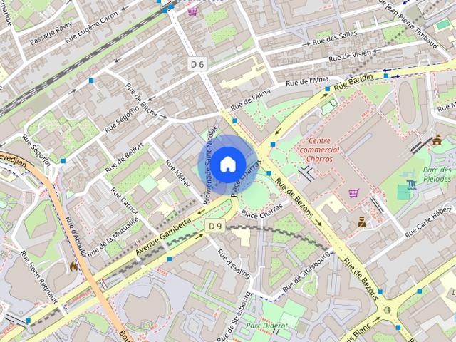 Studio location à Nanterre, Courbevoie