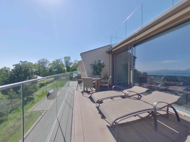 Terrassenwohnung mieten in La Croix, Lutry, Waadt