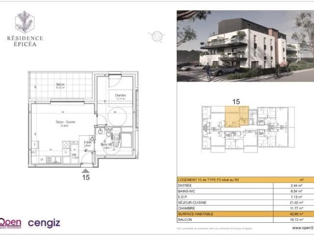 Appartement vente à Thionville, Aumetz