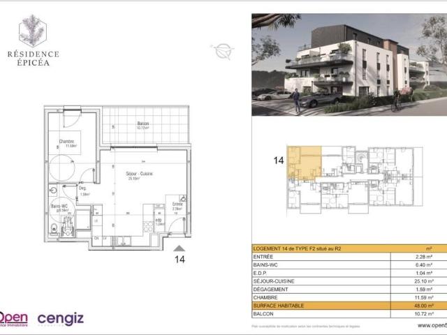 Appartement vente à Thionville, Aumetz