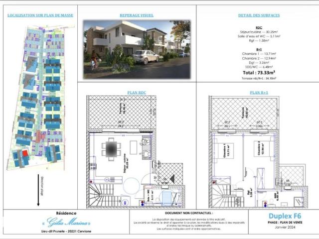 Appartement vente à Corte, Cervione