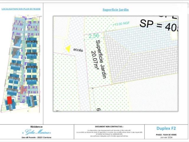 Appartement vente à Corte, Cervione