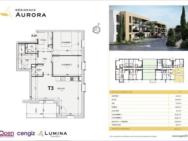 Appartement vente à Val-de-Briey, Cosnes-et-romain
