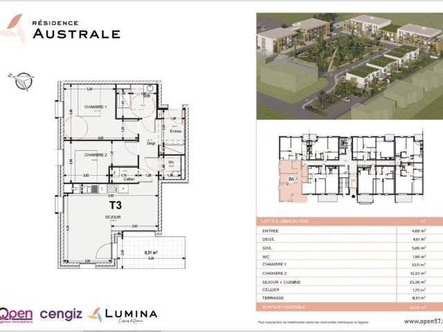 Appartement vente à Val-de-Briey, Cosnes-et-romain