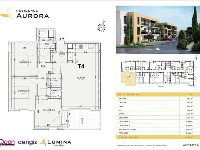 Appartement vente à Val-de-Briey, Cosnes-et-romain