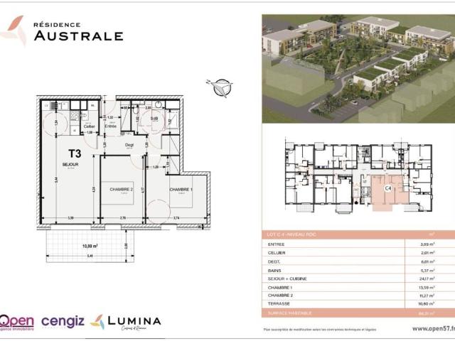 Appartement vente à Val-de-Briey, Cosnes-et-romain