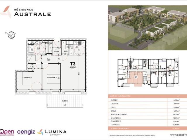 Appartement vente à Val-de-Briey, Cosnes-et-romain