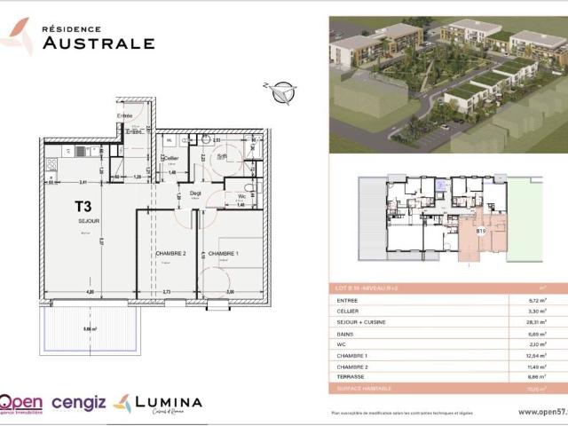 Appartement vente à Val-de-Briey, Cosnes-et-romain